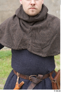 Photos Medieval Servant in suit 3 Grey Hood Medieval servant…